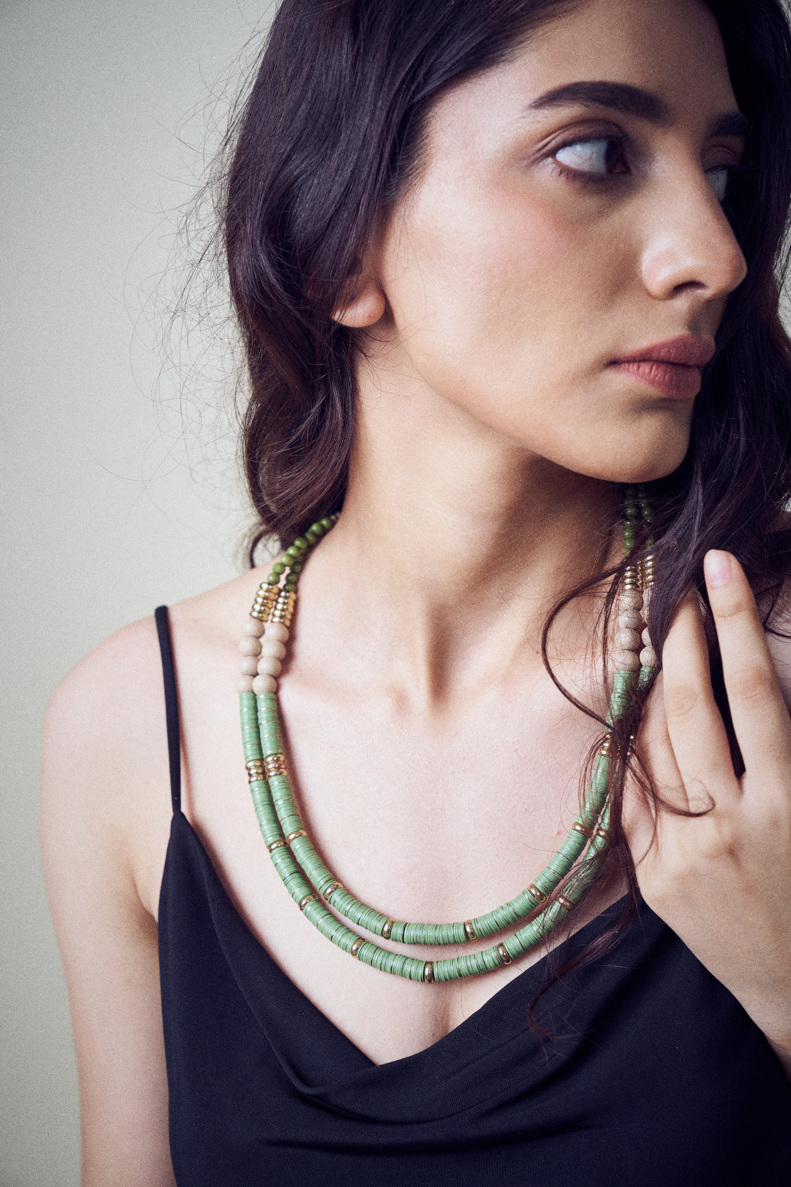 Mishtu - The Olive Necklace - Mishtu