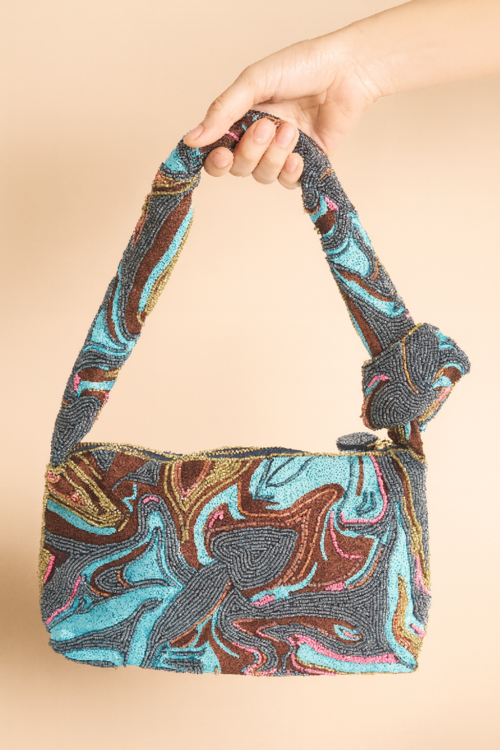 Sarada Bag – Hand-Beaded Shoulder Bag