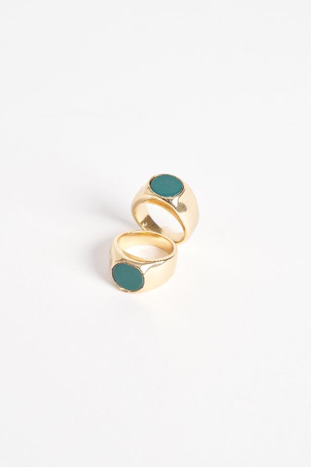 Mishtu - Emerald Green Rings - Mishtu