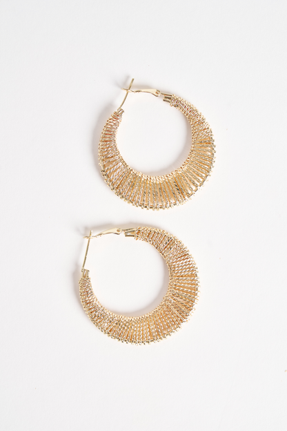 Mishtu - Golden Goddess Earrings - Mishtu