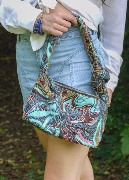 Sarada Bag – Hand-Beaded Shoulder Bag