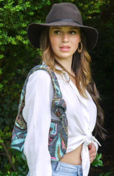 Sarada Bag – Hand-Beaded Shoulder Bag