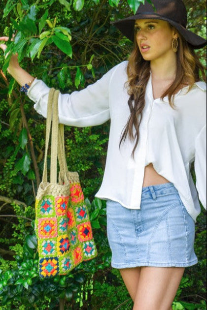 Fusion Bag – Handmade Crochet Tote