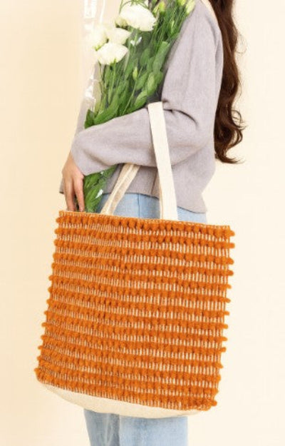 Goa Bag – Handwoven Textured Tote