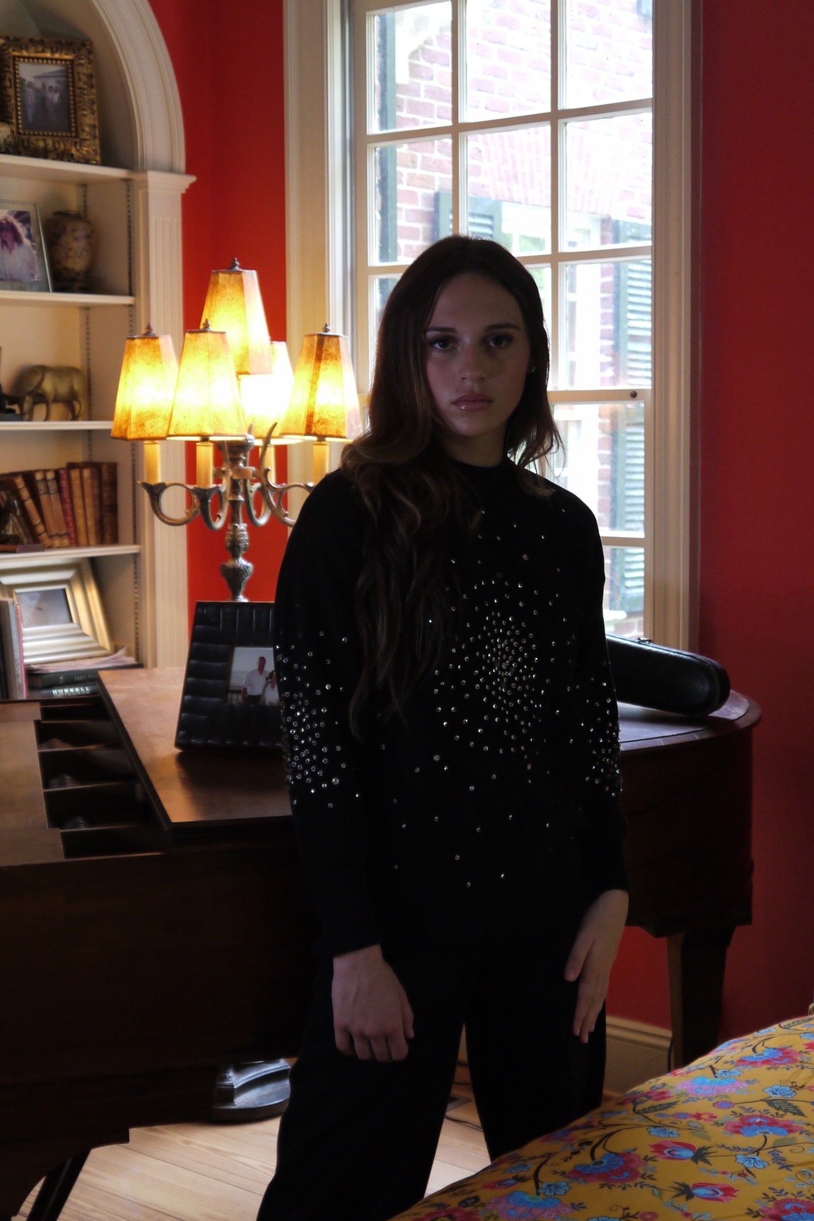 Celestial Noir Lounge Set