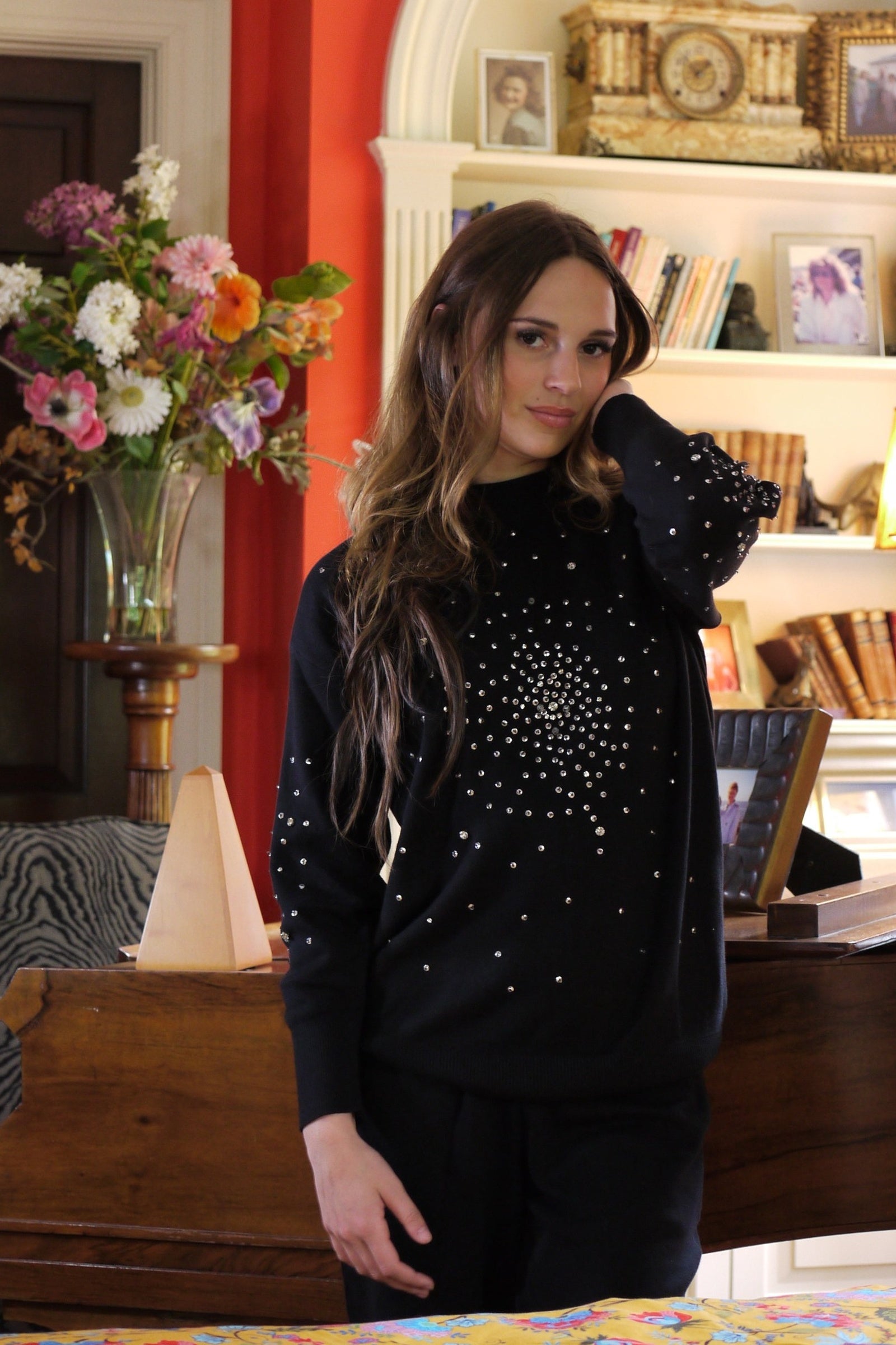 Celestial Noir Lounge Set